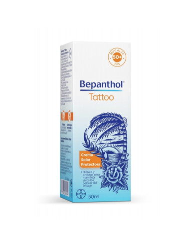 BEPANTHOL TATTOO SPF 50+ CREMA 50 ML